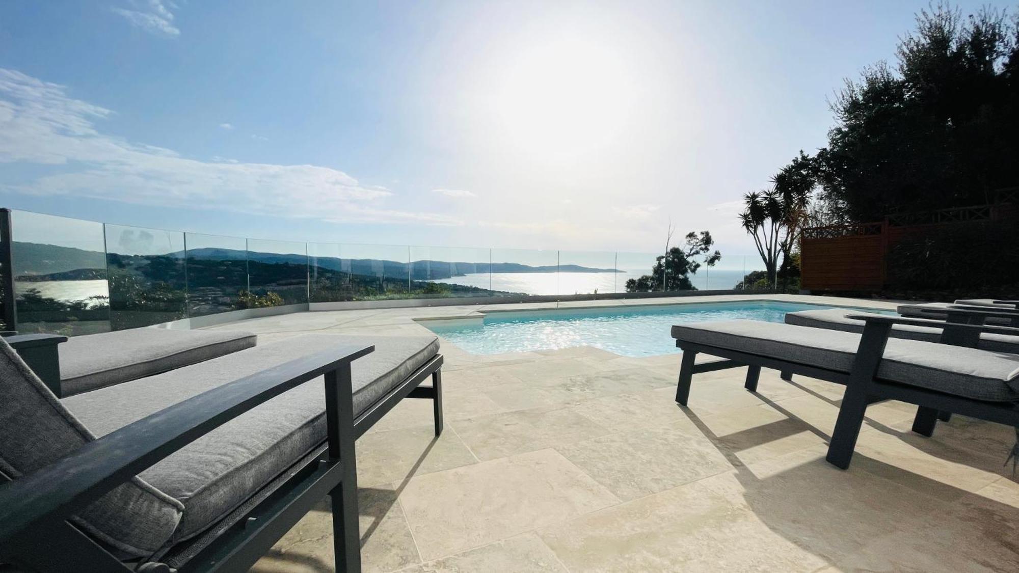Villa Cacharelle Vue Mer Piscine Cavalaire-sur-Mer Εξωτερικό φωτογραφία